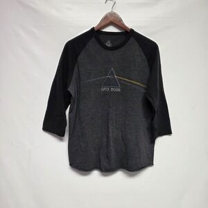 Pink Floyd Dark Side of the Moon 1973 Tour 3/4 Sleeve T Shirt Womens XL (2004)